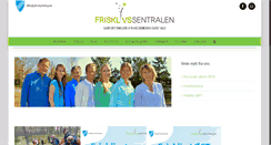Desktop Screenshot of frisklivssentralen.no